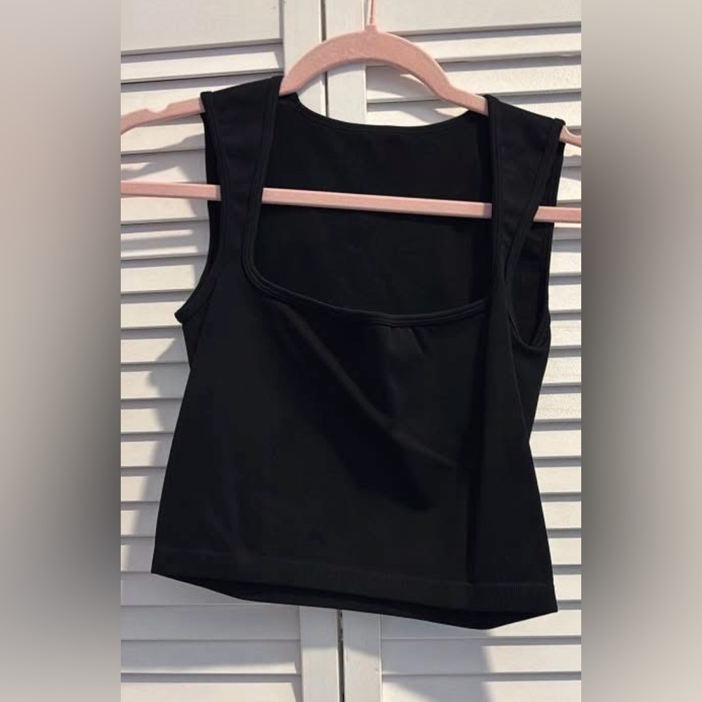Elegant Black Sleeveless Top